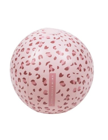 Ballon de plage panthère vieux rose Ø 51 cm - Swim essentials