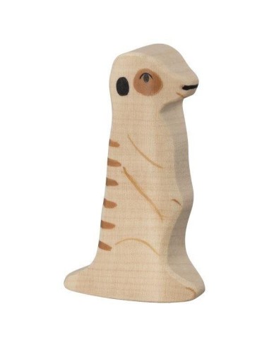 Figurine en Bois Holztiger Le Suricate - Holztiger