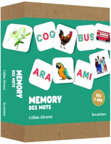 Coffret memory des mots de Céline Alvarez