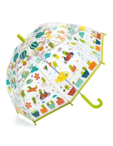 Djeco Parapluie enfant Moyen Grenouillettes