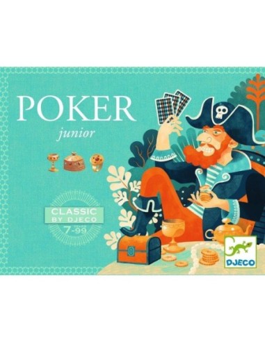 Djeco Le jeu de cartes le Pocker Junior