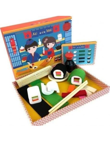 Djeco Coffret dinette Les sushi de Aki et Maki