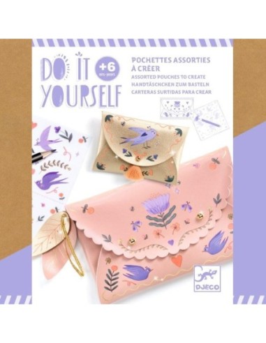 Djeco DIY Sweet Fashionna kit créatif  pochette