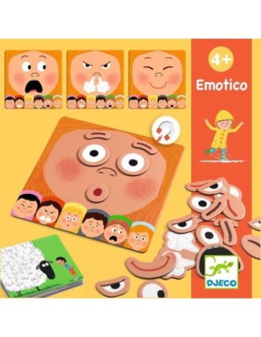 Djeco Emotico Jeu pour apprendre Les Émotions