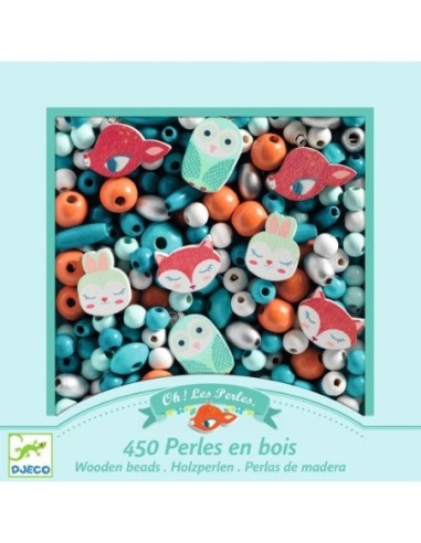 Djeco Perle en bois foison les petits animaux