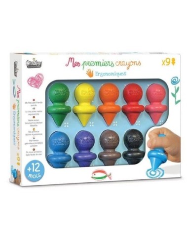 Crea lign Mon premier coffret de 9 crayons