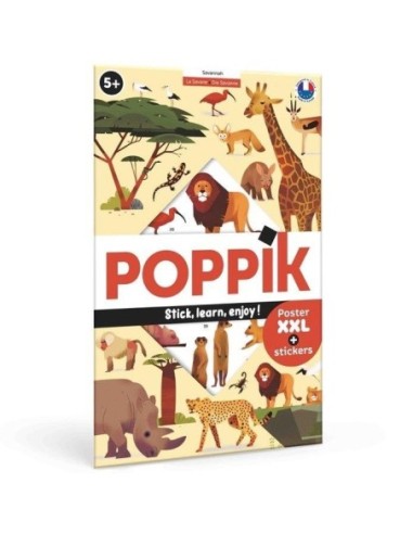 Poppik Poster La Savane Savannah