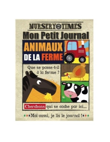 Crinkly - Livre en tissu les animaux de la ferme