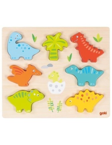 Puzzle en Bois Les animaux Dinosaure