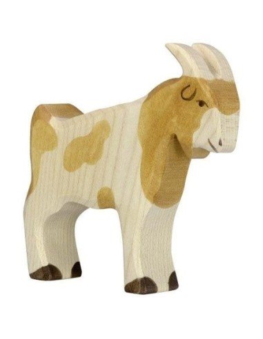 Figurine en Bois Holztiger le Bouc