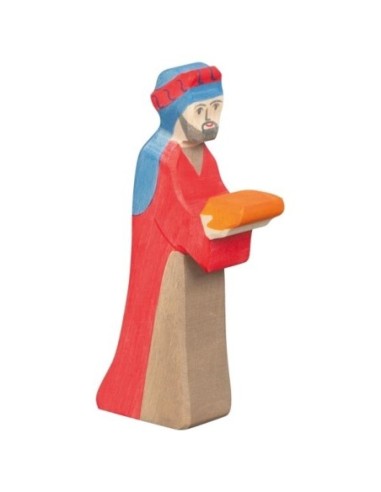 Figurine Holztiger Caspar en bois La Magie de Noël en Bois