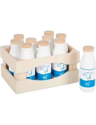 Accessoire marchande - Les bouteilles de lait