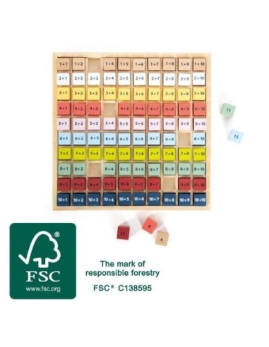 Table de calcul addition ! Apprends les maths en t'amusant