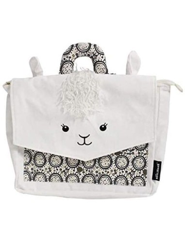 Cartable Lama Blanc Muchachos - Deglingos