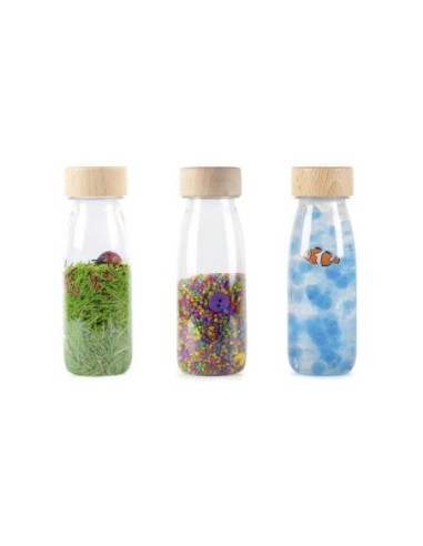 Petit boum Pack 3 bouteilles sensorielles Eco