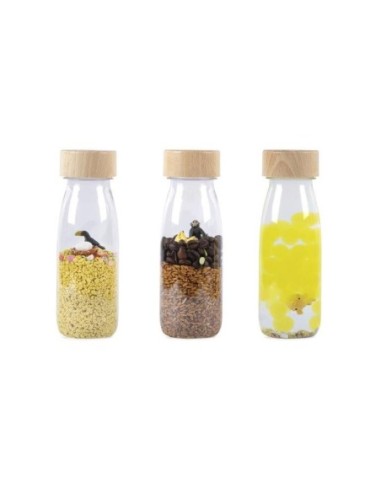 Petit boum Pack 3 bouteilles sensorielles Tropical