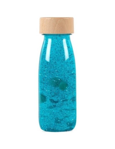 Petit boum bouteille sensorielle Float Turquoise