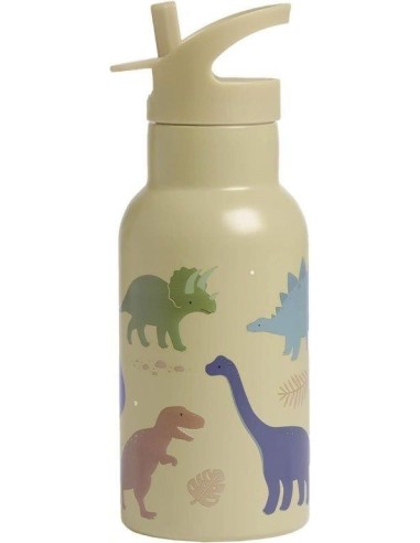 Gourde isotherme en Acier Inoxydable 350 ml les dinos