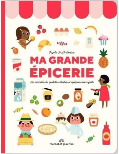 Livre Marcel et Joachim Ma grande épicerie