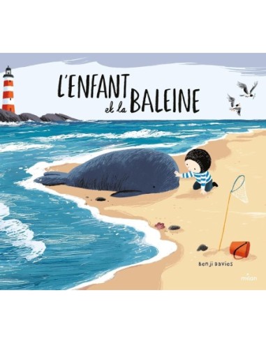 Livre- l'enfant et la baleine de Benji Davies